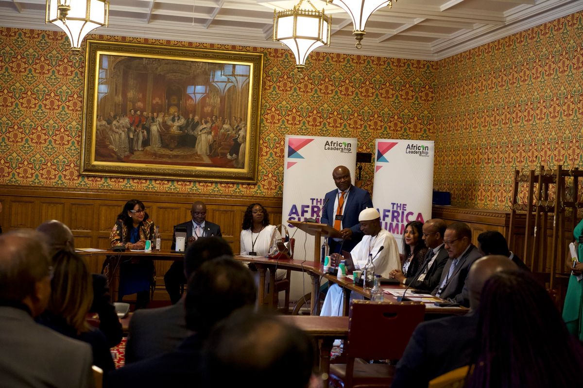 At the House of Lords, London