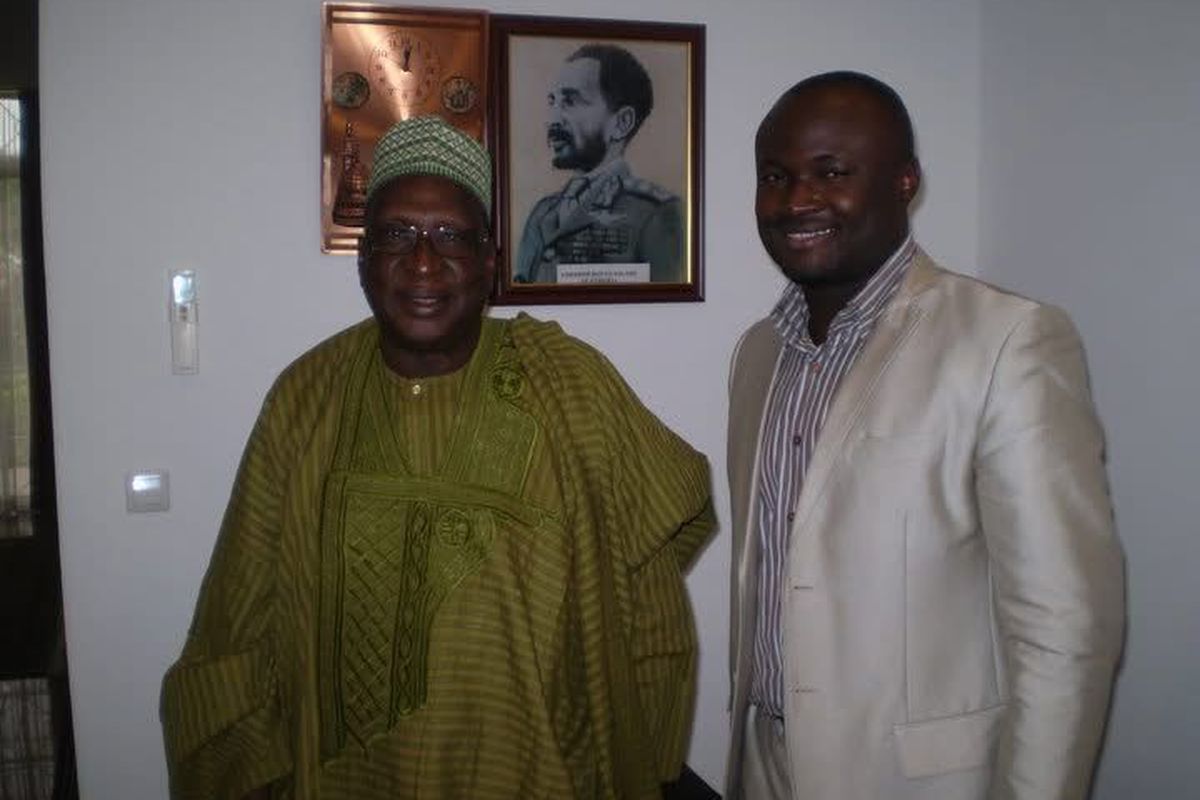 With Dr. Bamanga Tukur