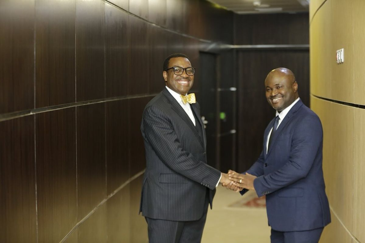With Dr. Akinwumi Adesina