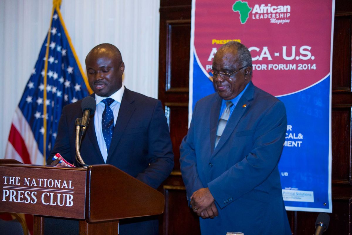 With H.E. Hifikepunye Pohamba